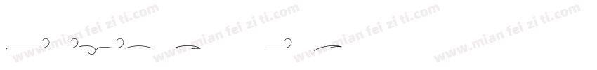 Bandito Swash字体转换